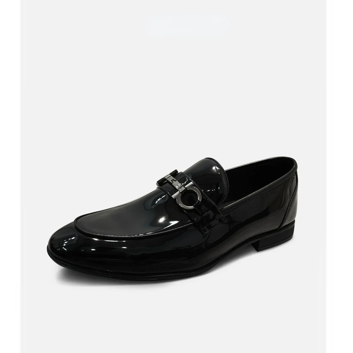 2025 الربيع والخريف جديد أحذية رجالية رسمية جلد طبيعي جولة تو ، النمط البريطاني الأعمال الترفيه Lefu الأحذية