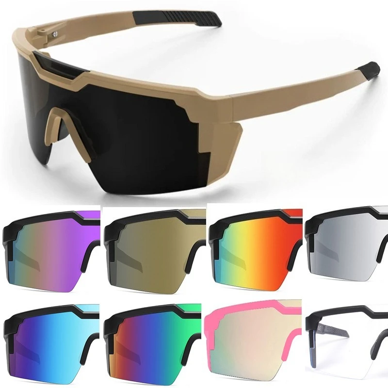 

Y2K Style Fashion Cycling Sunglasses for Men Women Outdoor Traveling Eyewear