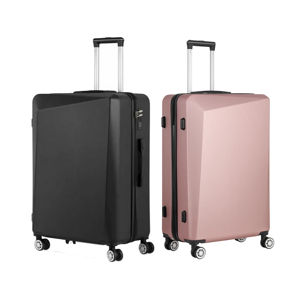 

[USA STOCK] 28 Inch Travel Suitcase Hard Shell Luggage With Spinner Wheels Black Big Size Suitcase