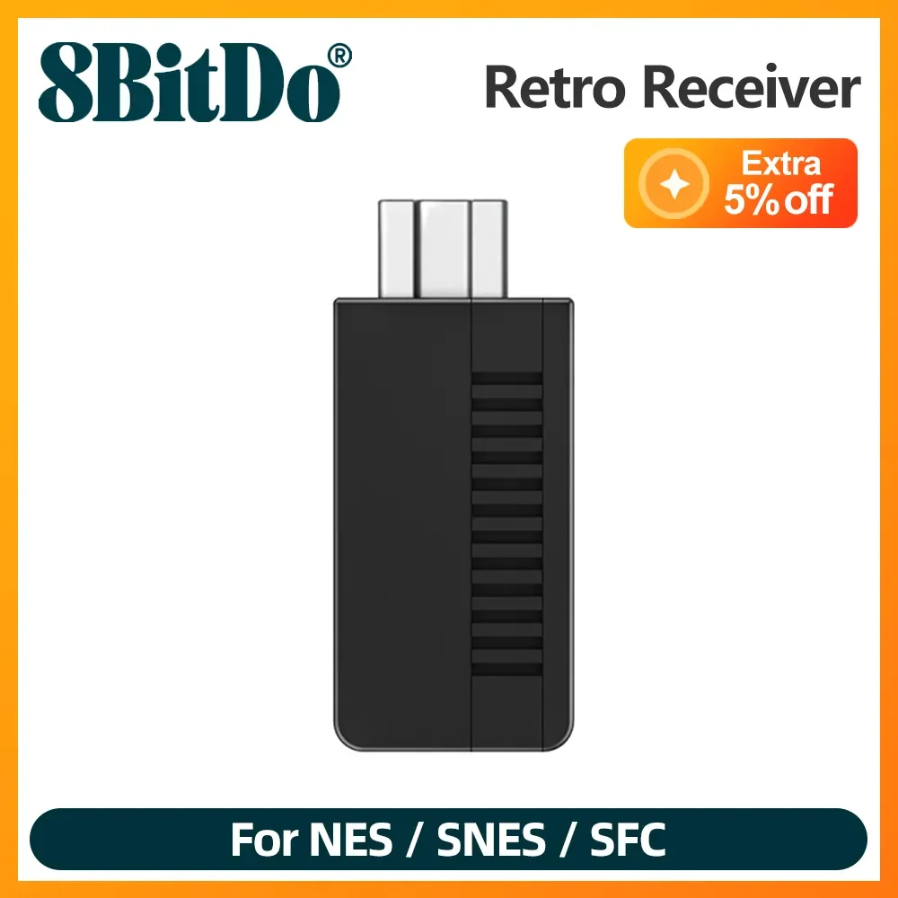 8BitDo Bluetooth Retro Receiver Adapter for Mini NES Classic Edition