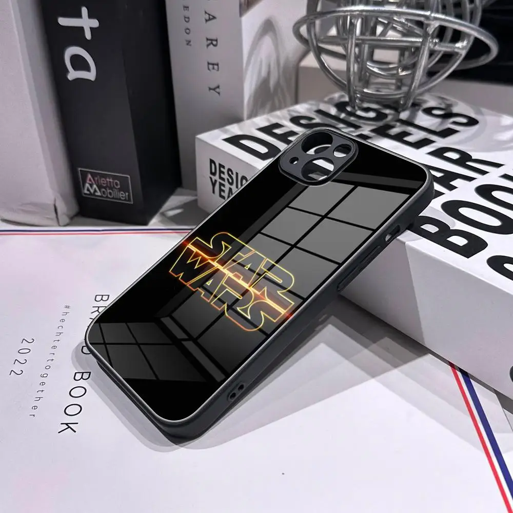 HD Luxury Stars W-Wars Case for iPhone 17 Pro Max 13 Pro 16 11 XR 15 Plus XS 14 12 X Air Back Phone Cover Glass phone case - view 4