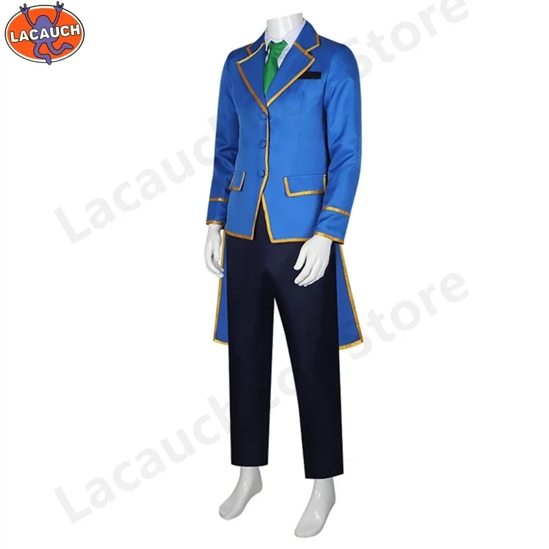 Neue Anime Vermeilingold Cosplay Kostüm Vermei aruto Kostüme Schule Uniformen Anzug Jacke Hemd Krawatte Hosen Halloween Karneval Perücke