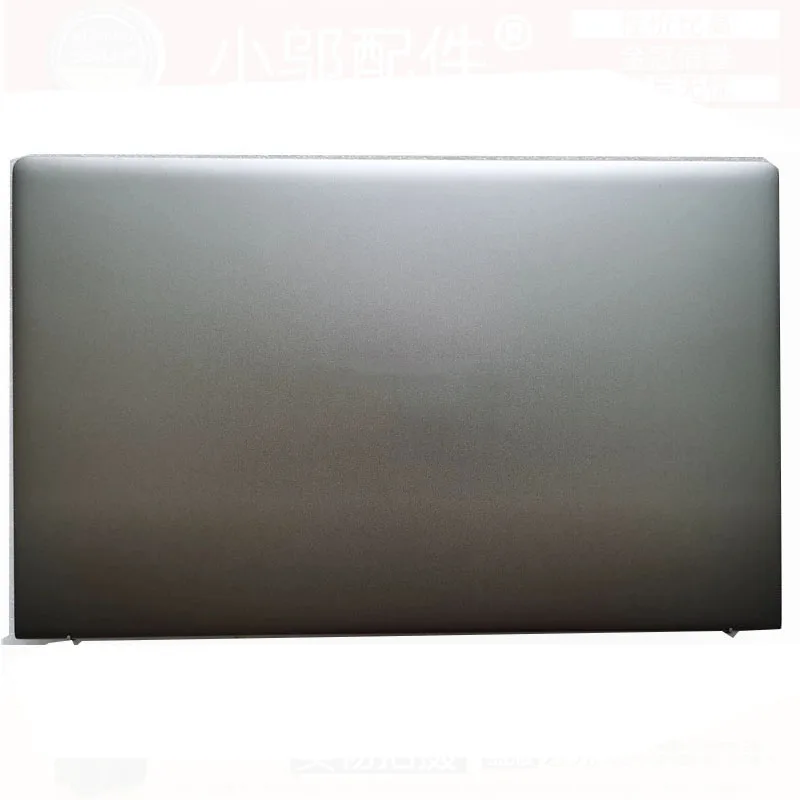 غطاء خلفي LCD مستعمل مع مفصلات لهاتف Asus UX434IQ Q407I UM433I فضي اللون