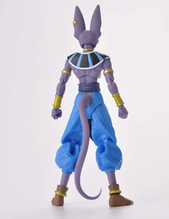 En Stock Original SHF Bandai Dragon Ball Super Beerus figura de acción Anime modelo colección juguete para regalo juguetes transformadores