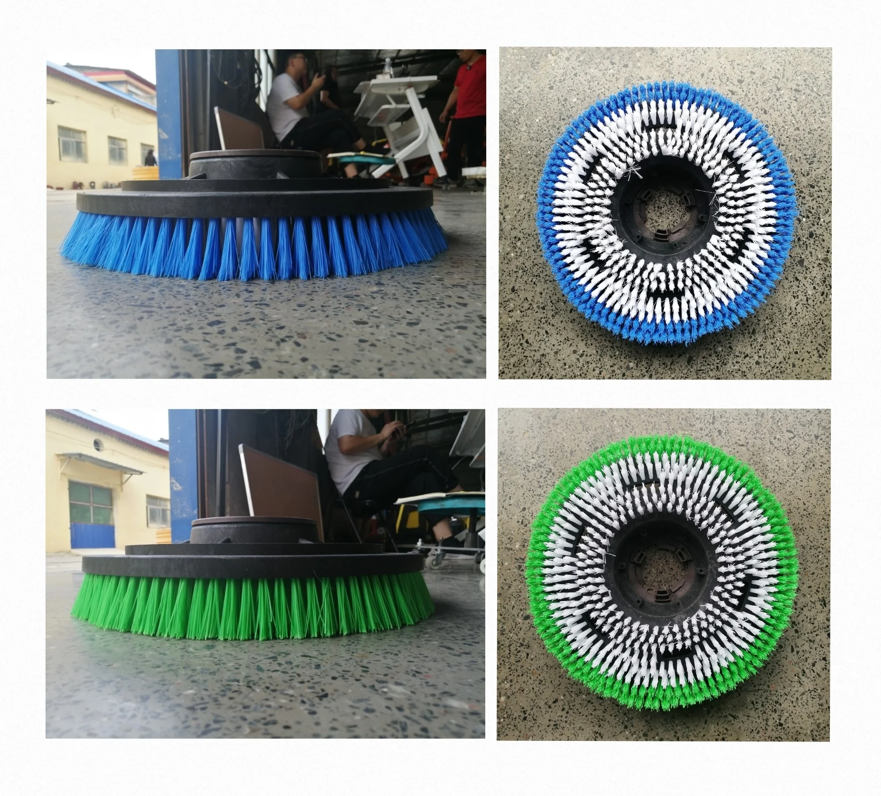 2025 New Commercial Use 1100w 154rpm Electric Concrete Floor Polishing Machine 220V 430mm Working Width 6