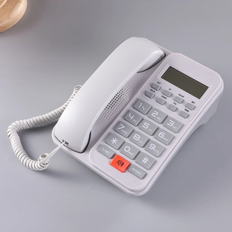 Corded Landline Phone Big Button Household Business Desktop Landline Telephone New Dropship