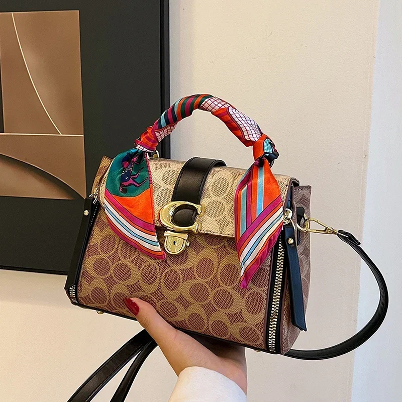 

Designer Women's Handbag Luxury Brand Genuine Leather Tote, Convertible Shoulder Crossbody Purse, Classic Elegant Ladies Bag