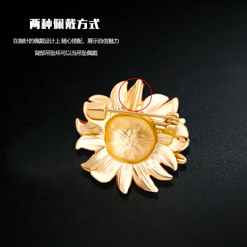 Vintage Elegante Hohle Blau Kristall Strass Broschen Für Frauen Geometrische Glas Blume Corsage Pin Damen Hochzeit Schmuck Geschenk – Detail 3