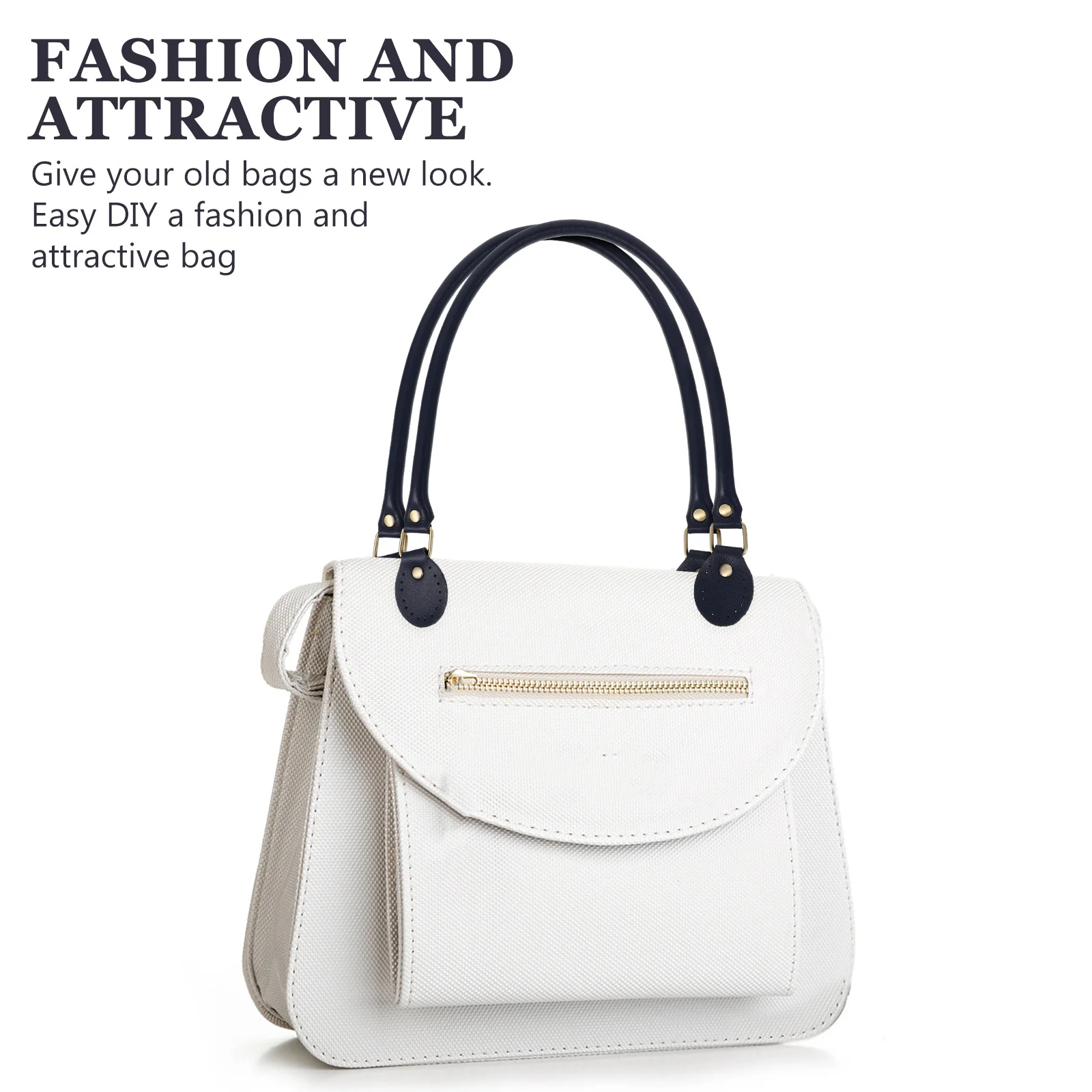 

1 Pair 60Cm Bag Strap Thickened Diy Sewing Tote Replacement Accessories Durable Shoulder Belt For Handbag Pouch