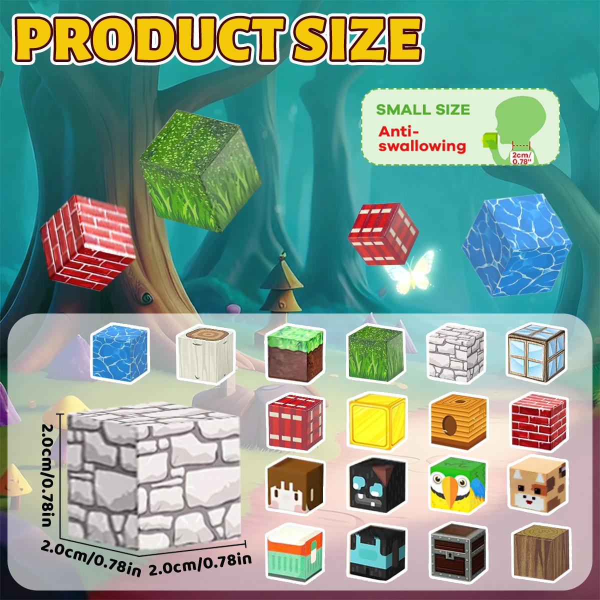 자석 블록 조립 세트 STEM 몬테소리 감각 장난감 3세 이상 어린이 남아 여아용 16/36/50/100개