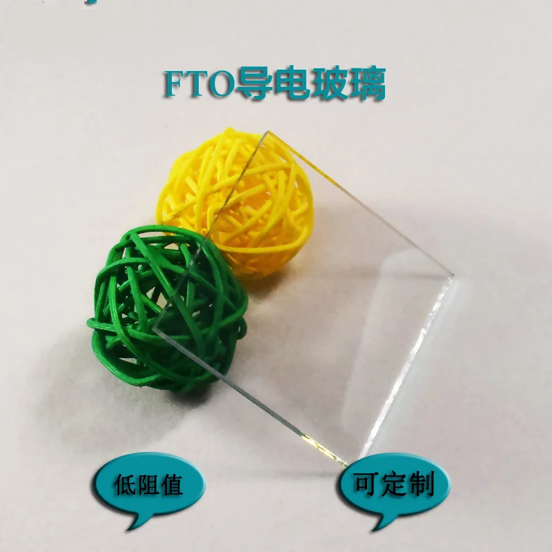 Fto Conductive Glass Sheet-7 Euro 100X100 *2.2Mm-12 Sheets