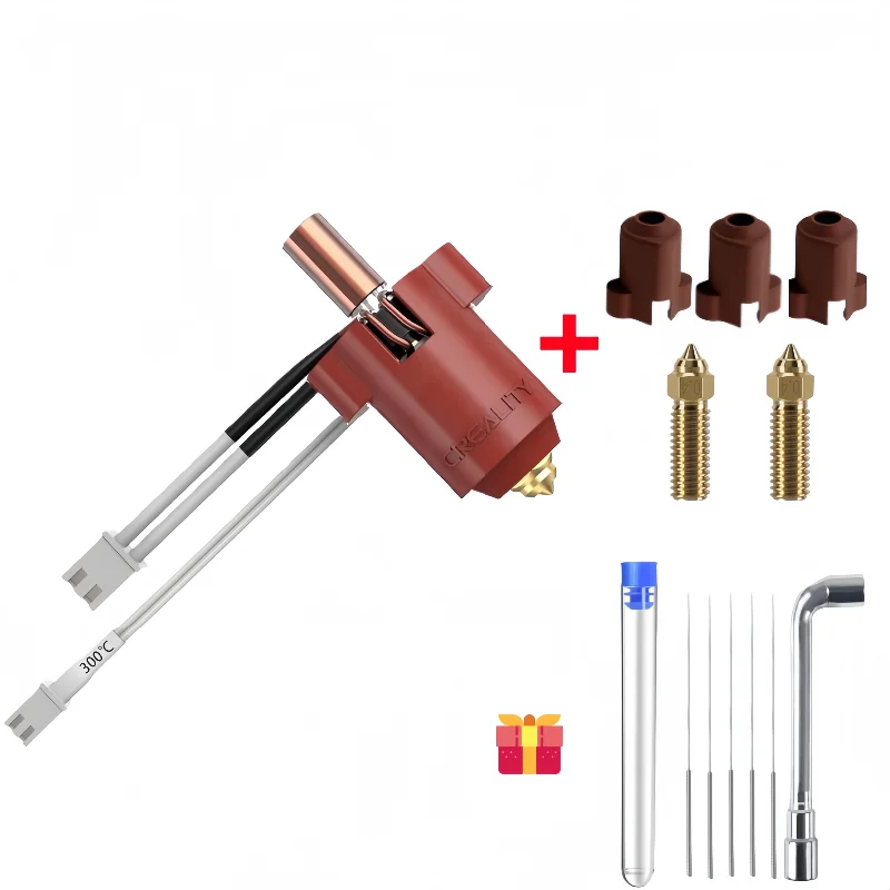 Zestaw ceramicznego hotendu Creality Ender 3 V3 KE, 300 ° Blok grzewczy wysokotemperaturowy do ekstrudera Hotend dla Ender 3 V3 KE K1/K1 Max — zdjęcie produktu 7