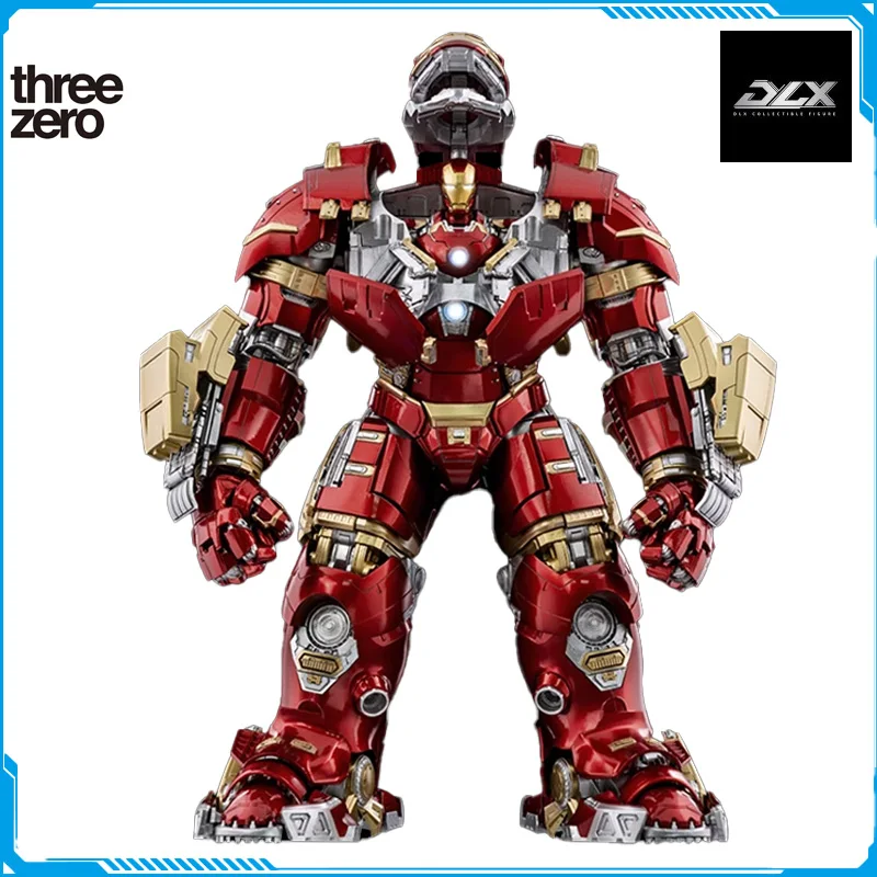 

In Stock Threezero Marvel Iron Man Mark44 HulkBuster Original Anime Figure Model Toys for Boys Action Figure Collection Doll Pvc