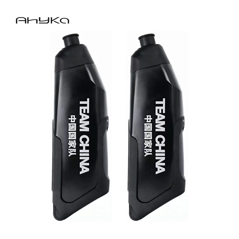 AhyKa Bicycle 600ml Aerodynamic Water Bottle Bracket Set Or Single Water Bottle MTB Road Bike Frame Down Tube Water Kettles image 3