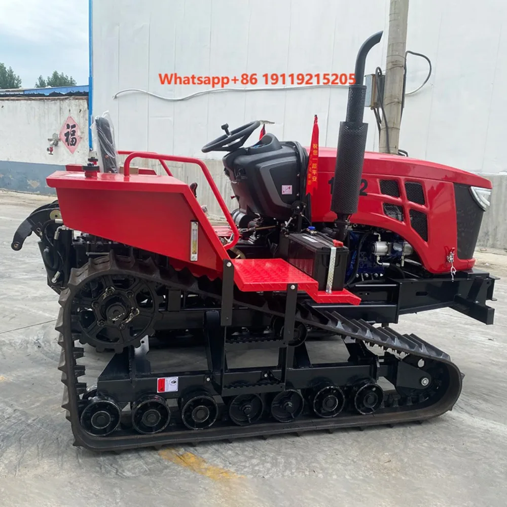 120HP Crawler Tractor Cultivator Multifunctional Customizable Farm Machinery Factory Price