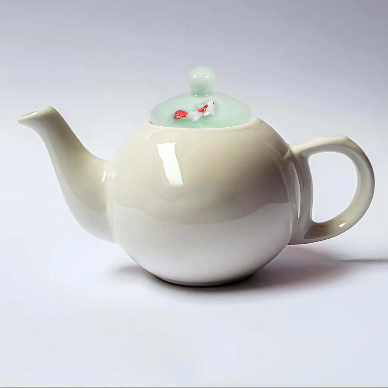 

Porcelain Ceramic Tea Kettle Lid Replacement Pot Lid Top Spare Parts for Teapot Tea Cup Accessories Mug Cover