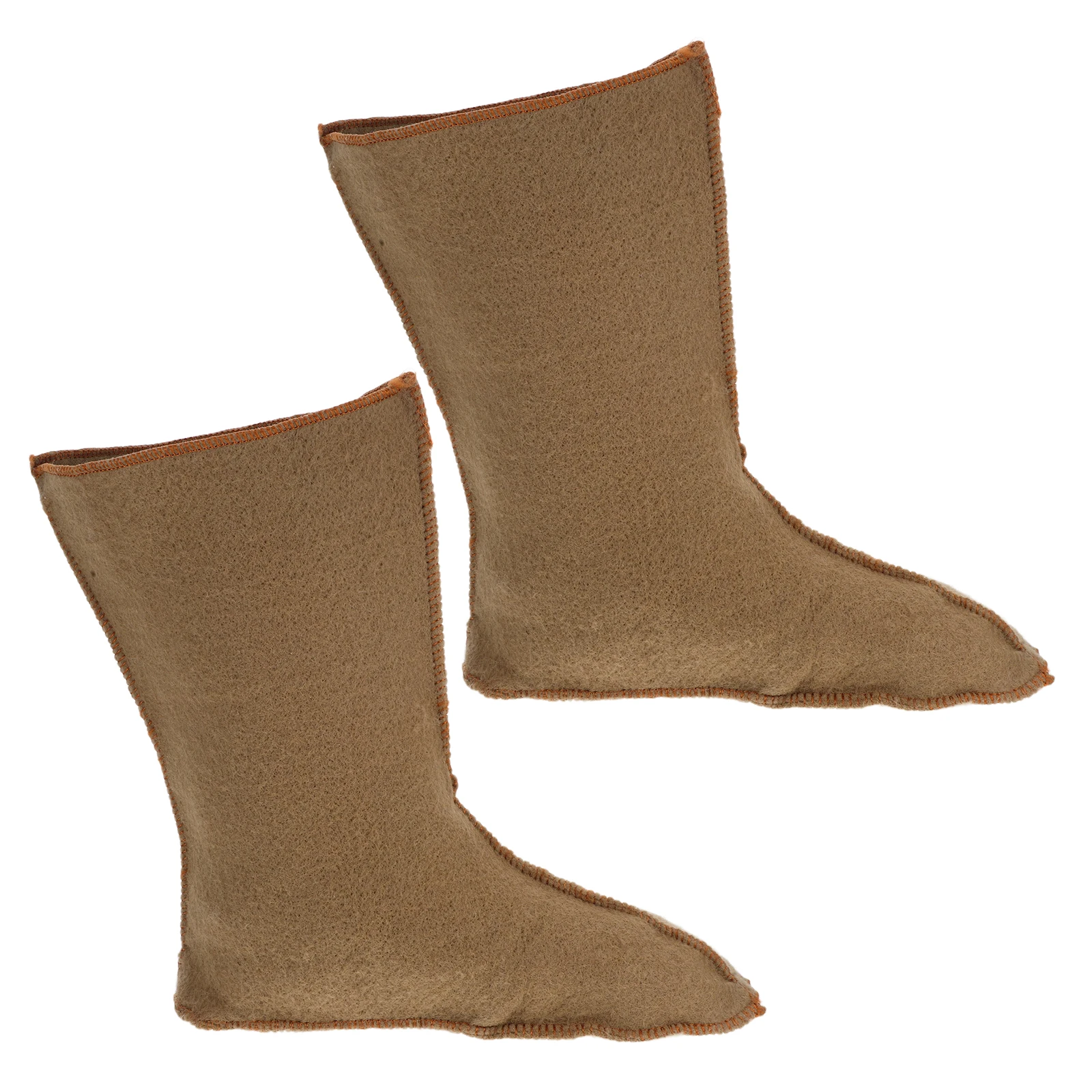 

Thick Mens Heavy Winter Thermal Oxford Cloth Liner Polar Rain Boots Fishing Hiking Boot Cold Weather Boot Socks Thin Thermal