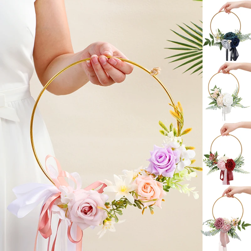 buque-de-argola-dourada-para-casamento-cerimonia-de-cha-de-panela-aniversario-coroa-de-argola-floral-decoracao-de-casamento-presentes-de-festa-de-aniversario