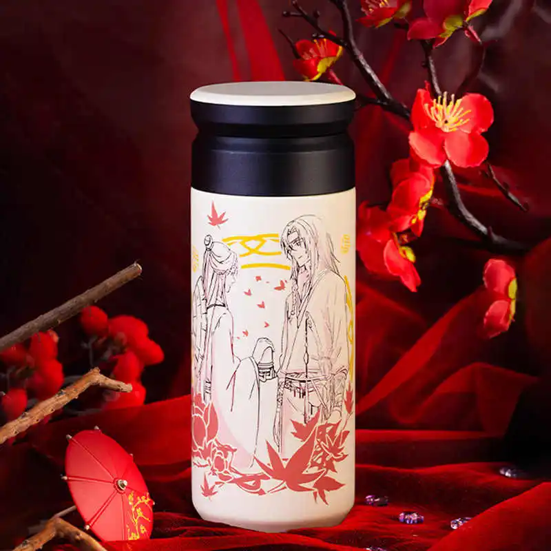 

Anime Tian Guan Ci Fu Hua Cheng Xie Lian TGCF Cosplay Stainless Steel Vacuum Cup Thermos Cup Water Bottle
