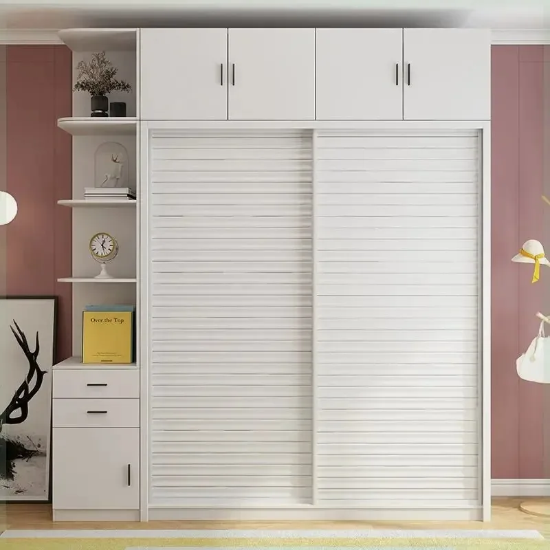 

Korean Doors Wood Wardrobes Organize Elegant Clothes Cupboard Wardrobes Home Organization Minimalist Muebles Unique Furniture