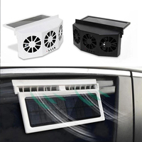 Multifunctional solar car exhaust fan Energy-saving cooling fan Summer exhaust fan Portable car air circulation cooler