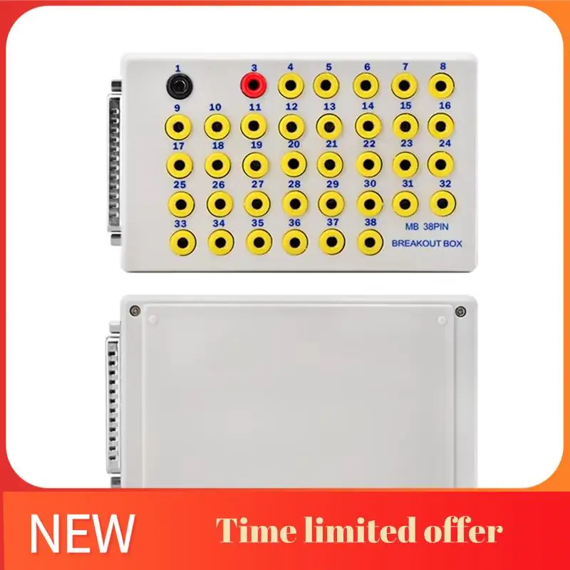 A42T - Nowy 38-pinowy moduł OBD Breakout Box OBD2 Tester Sygnału Linii Detektory Protokołów Diagnostyka Łączności Danych CAN Narzędzie do Samochodów Benz