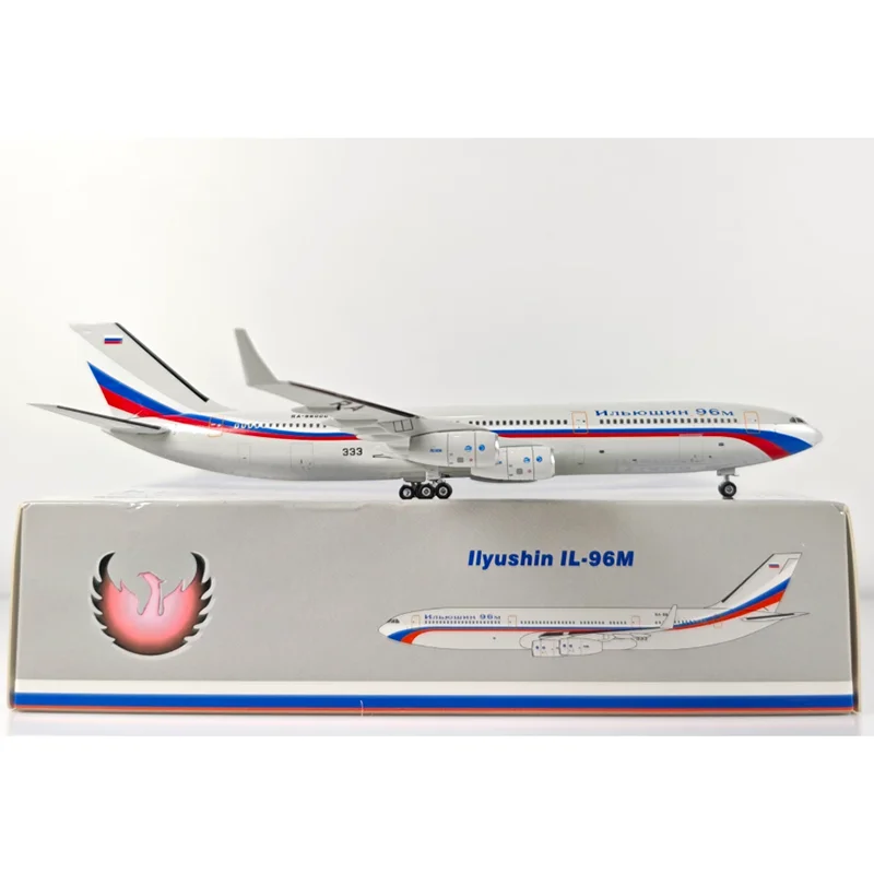Phoenix 1/400 Schaal Russische IL-96-400 RA-96000 Diecast Legering Vliegtuigen Model Collectie Decoratief Ornament