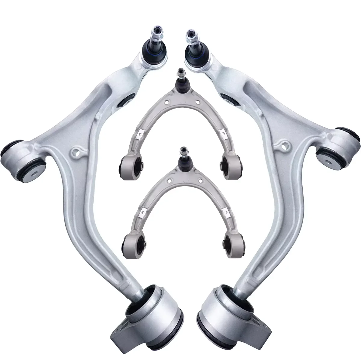 

Svenubee Front Upper Lower Control Arm with Ball Joints Set 4Pcs Kits for Porsche Panamera 971 2017 2018 2019 2020 2021 2022