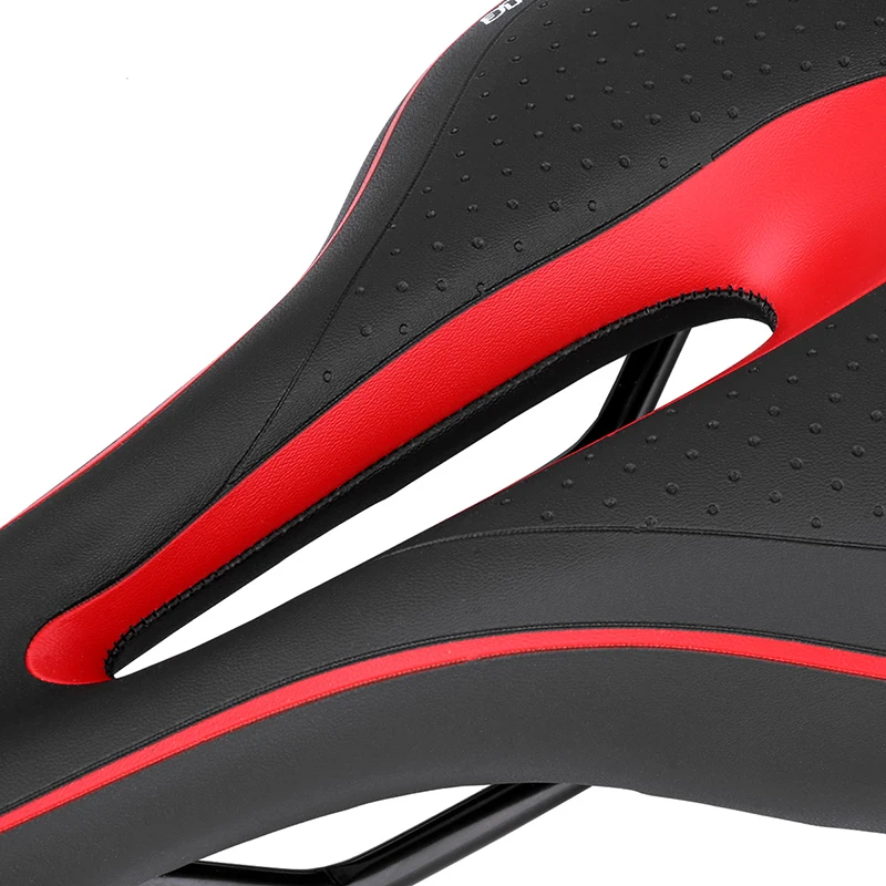 Mountainbike-Sattel, weich, atmungsaktiv, leicht zu ersetzen, bequem zu entfernen, langlebig, für Outdoor-Sporttraining, Fahrradtour – Detail 6