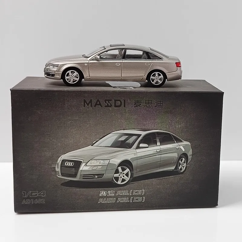 MASSDI modèle 1: 64 modèle A6L C6 modèle de voiture en alliage à collectionner