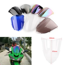 Motorcycle screen Double Bubble Windshield Deflector Protector WindScreen For Kawasaki ZX-10R ZX10R 2004 2005