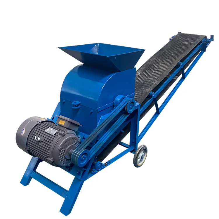 automatic Small Mobile pulverized soil stone grinder grinding rock crushing crashing machine for sanding machine