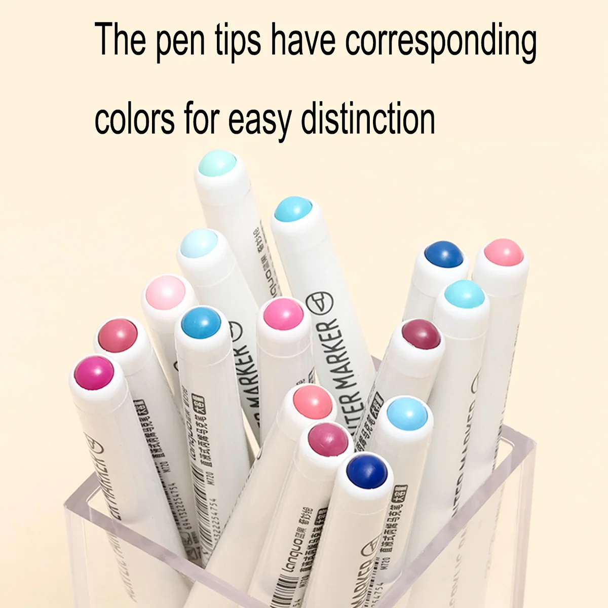 9 ألوان/مجموعة قلم تحديد فني من الأكريليك DIY أقلام رسم جرافيتي للمحمول والمذكرات وكتابة اللوحة والقرطاسية #6