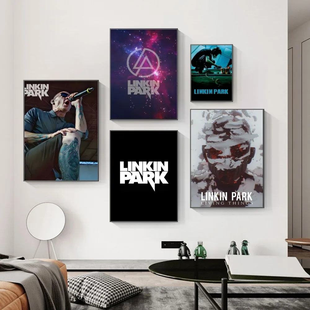 1PC Band L-Linkin Cool P-Park Poster High Quality Poster Paper Waterproof Home Living Room Bar Wall Decoration