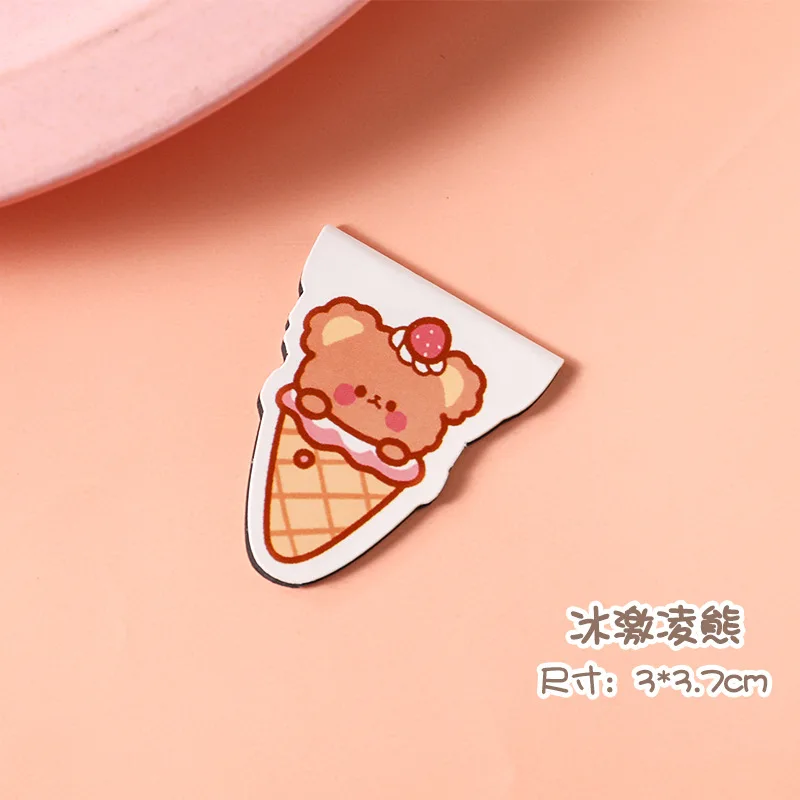 10 Chiếc Kawaii Phim Hoạt Hình Gấu Nhỏ Từ Đánh Dấu Trang Sách Bút Đánh Dấu Trang Văn Phòng Phẩm Trường Văn Phòng Kẹp Giấy Закладки Для Книг