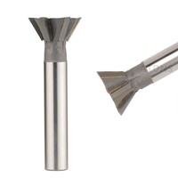 Dovetail Milling Cutter 12mm-60mm T-slot Milling Cutter Welding Insert Tungsten Carbide Tools CNC Machine Tool