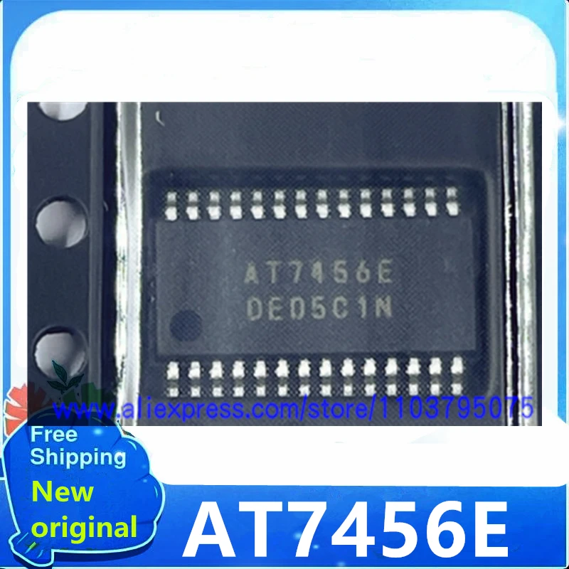 จัดส่งฟรี 10 ชิ้น/ล็อต AT7456E AT7456 TSSOP-28 ใหม่ต้นฉบับสต็อก