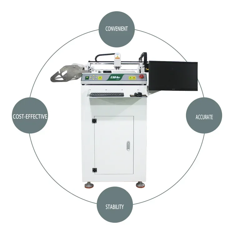 For TVM802A Led Production Line Small Model SMD Pick Place Machine SMT Electronic Products Machinery