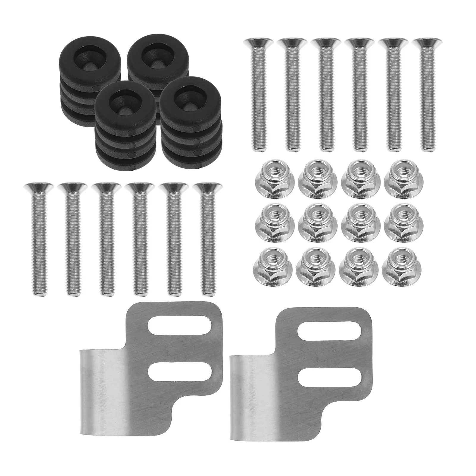 

1Set Motorcycle Trunk Mount Hardware Kit Secure Fit for Tail Box Bracket Easy Installation Universal Compatibility for Bike