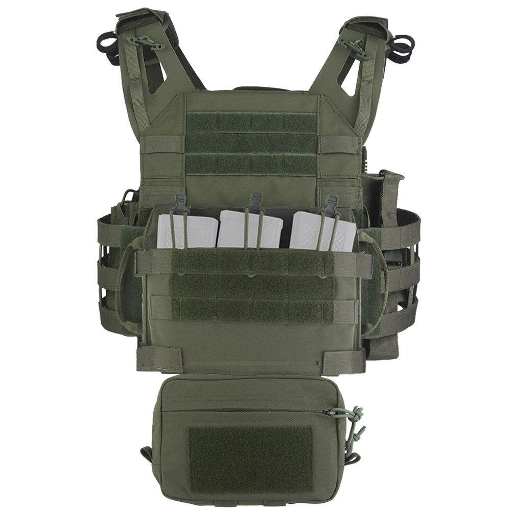 

JPC 3.0 Assault Vest Set Crye Style R-Series Lightweight Molle Tactical Plate Carrier Airsoft Body Armor Hunting Accessories
