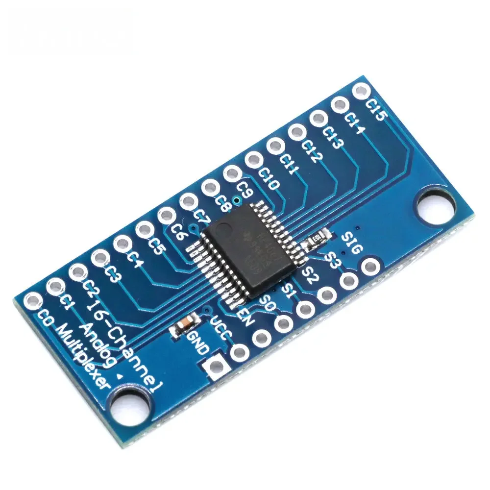 CD74HC4067 16 Channel Analog Multiplexer Breakout Board Digital Signal Switch Module For Arduino STM32 Electronic Experiment