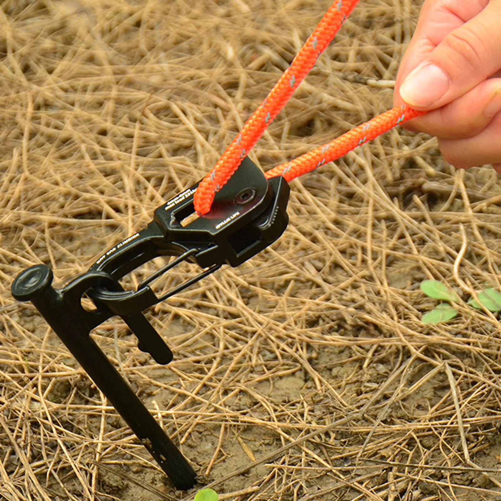 Tent Guy Ropes with Adjuster with High-Durability and Strength Multifunction Rope Suitable for Outdoor Activities