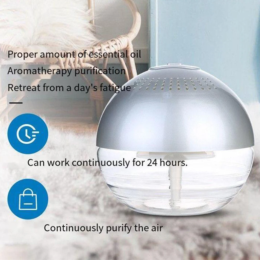 10W Air Revitaliser Purifier-Freshener Ioniser Colour Purifier-Air Revitaliser With Colour Changing LED Light Refreshes Cleanses