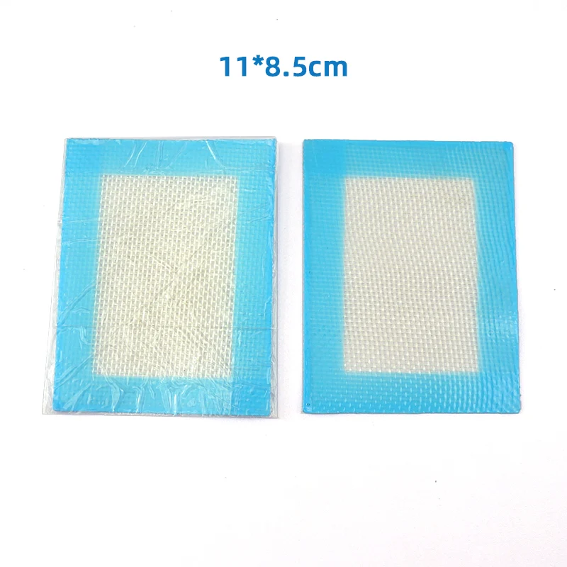 Non Stick Silicone Baking Mat 11*8.5CM Rolling Silicone Pad Mats for Wax for Oil Bake Dry Herb Pads Smoking Accessories Mat