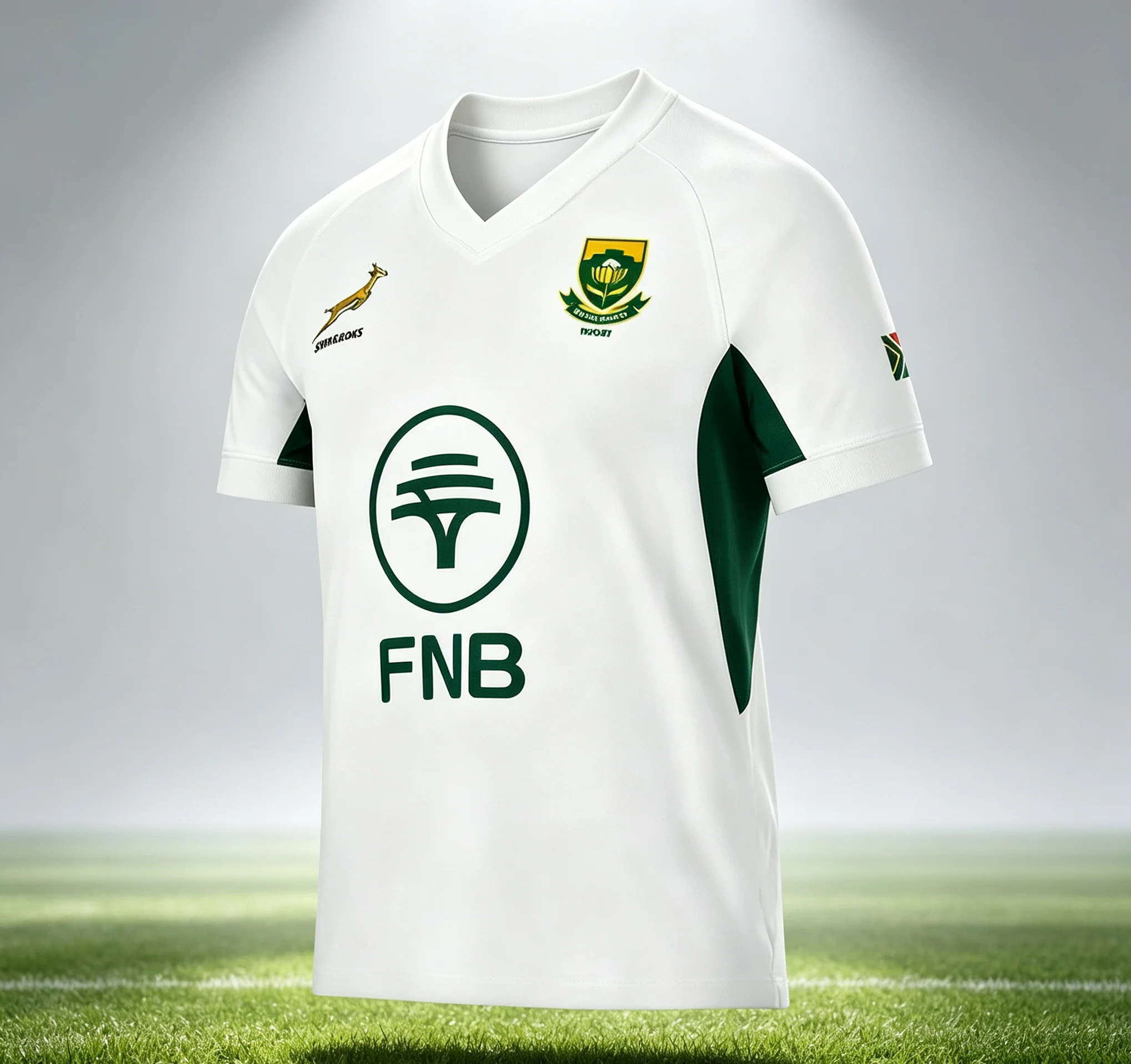 Neues Springboks-Südafrika-Rugby-Team-Trikot, kurzärmeliges Trainingshemd, schnelltrocknend, 3D-Druck, kurzärmeliges Oberteil für Fans – Detail 1