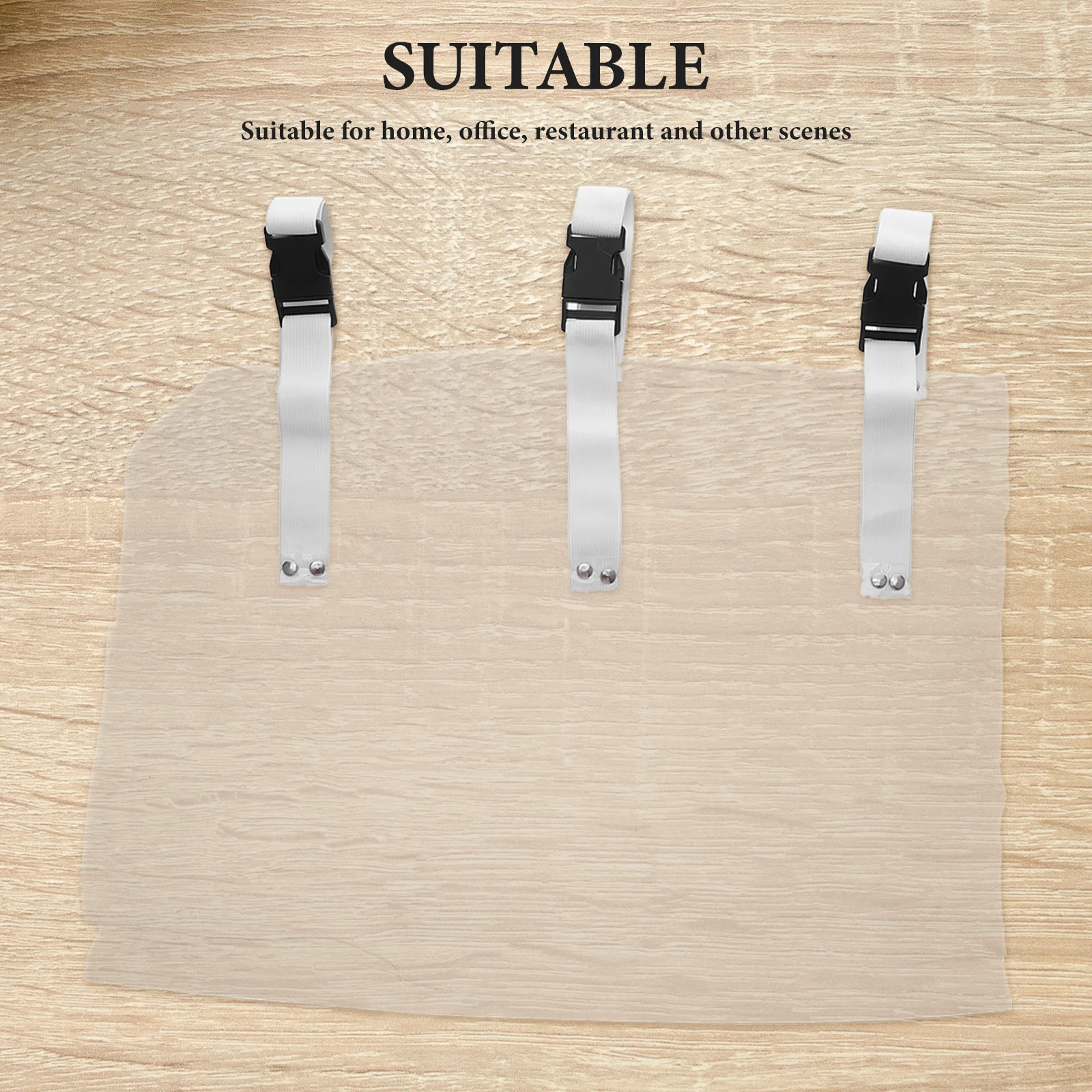 

2pcs Dental Chair Foot Cover Transparent Non Slip Cushion Elastic Bands Load Bearing Chair Sleeve Accessory Wear