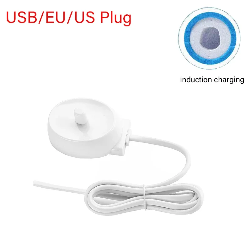 

Portable Toothbrush Charger Base for Braun Oral B Charger Dock Electric Toothbrush Charging Cradle Accessories USB/EU/US Plug