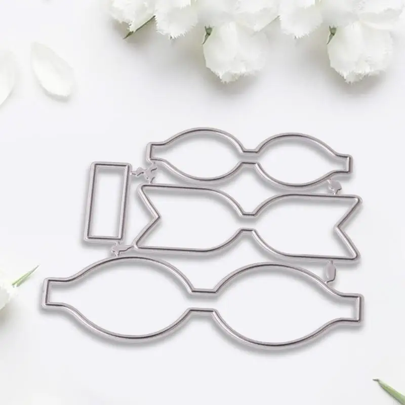 KXRC Bow-Knot Metal Rutg Rutch Dies Crafts Crafts Cut Trancils для тиснения карты.