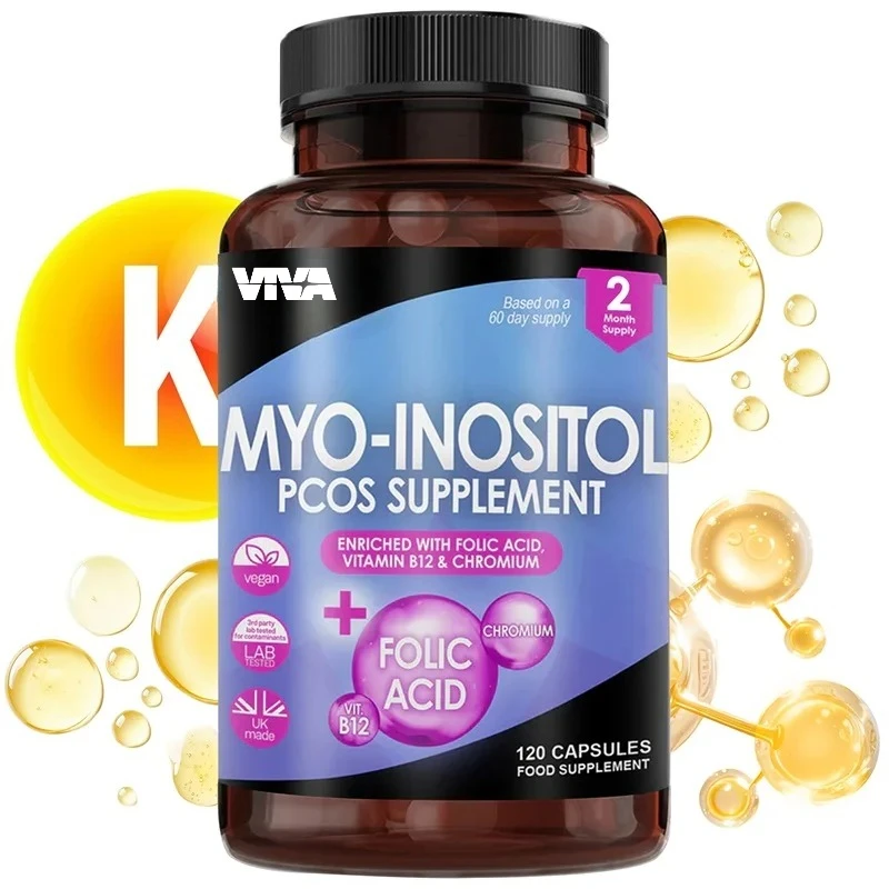 

Мио-инозитол — добавка для женщин с СКБ — способствует гормональному балансу и здоровью яичников, регулирует менструальный цикл и улучшает настроение.