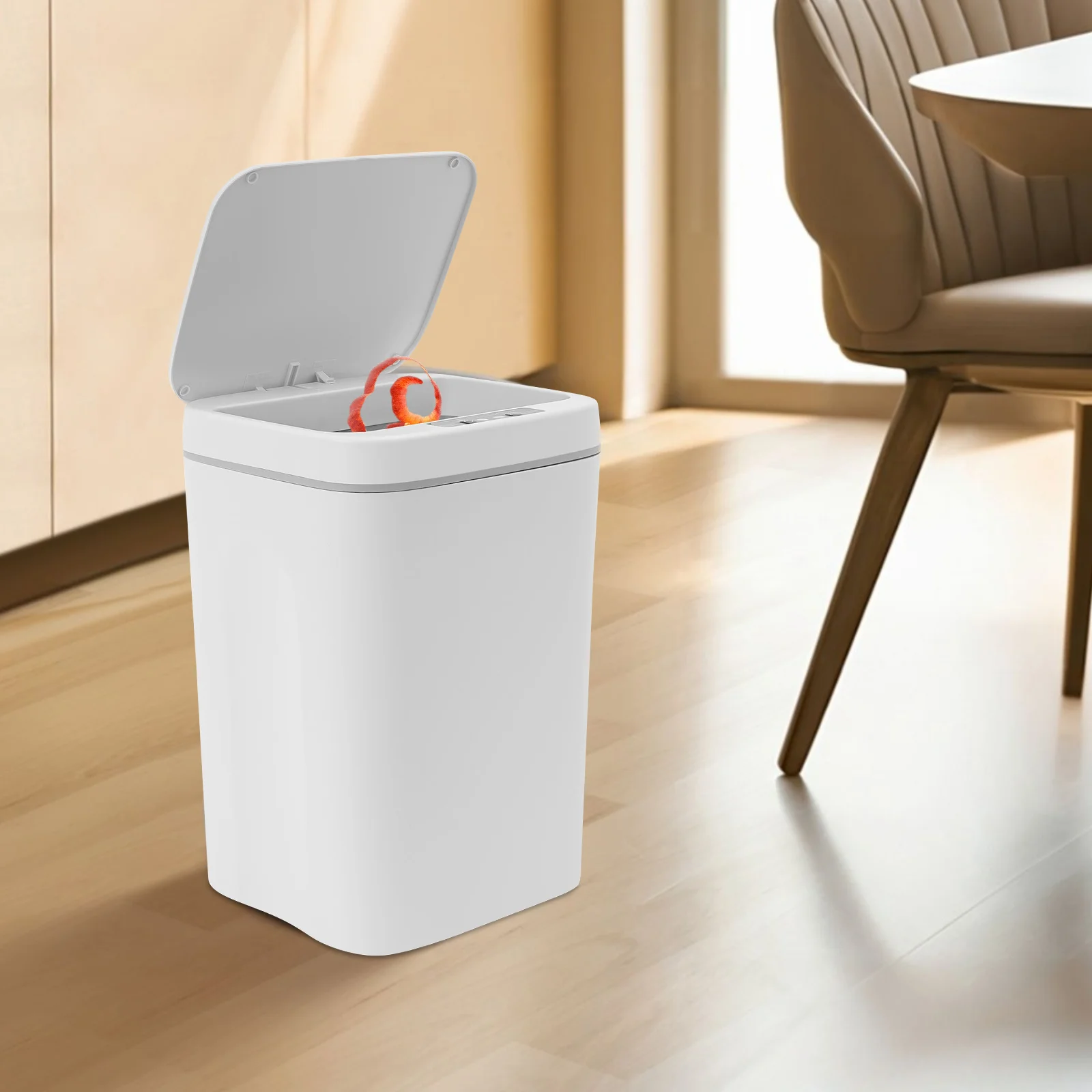 16L Sensor-Mülleimer, 8,66*7,87*13,39 Zoll, automatischer Mülleimer mit Bewegungssensor, IPX5 wasserdicht, intelligenter Mülleimer, berührungslose Abfallbehälter für Küche und Bad